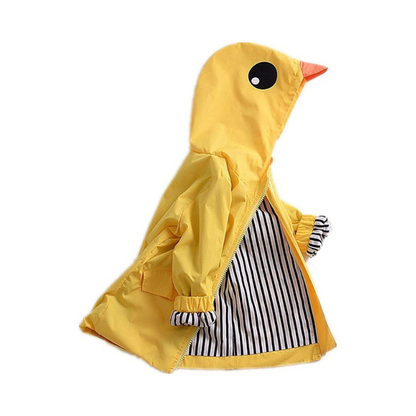 Toddler Baby Boy Girl Duck Rain Jacket