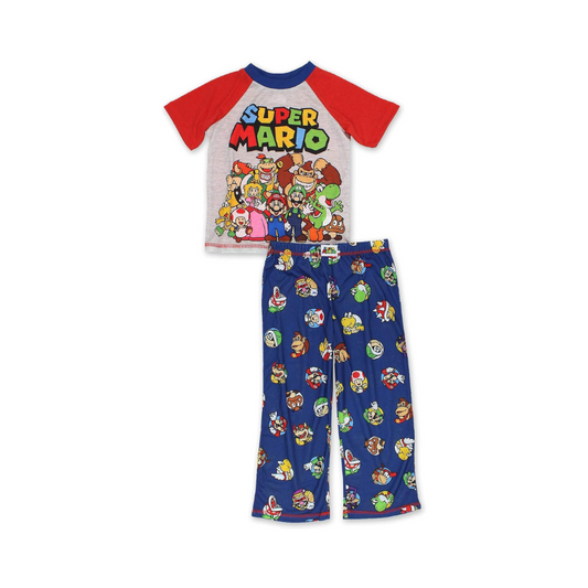 Boys 2 Piece Shirt and Pants Pajamas Set (Little Kid/Big Kid)